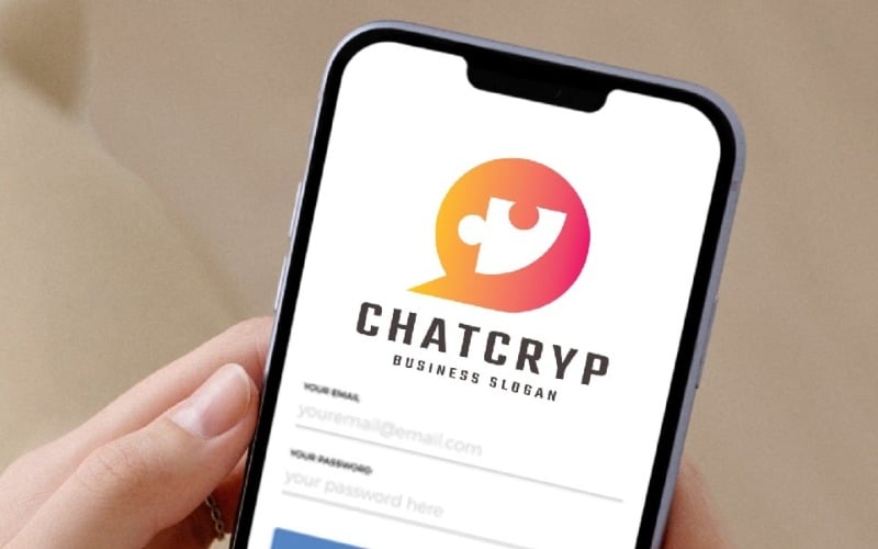 global social chat crypto logo original