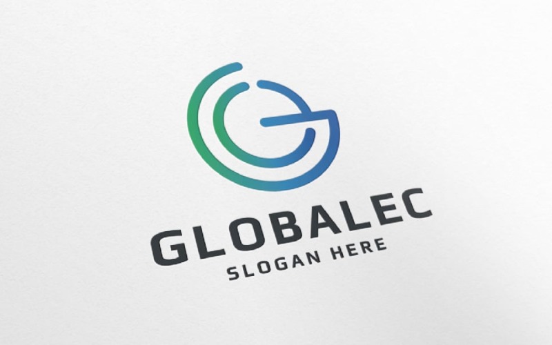 globalec letter g professional logo original