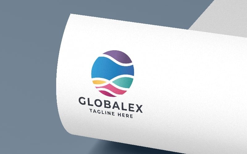 globalex business pro logo template original