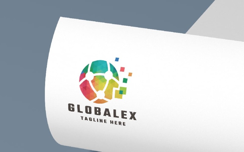 globalex pro logo template original
