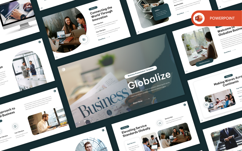 globalize business powerpoint template original