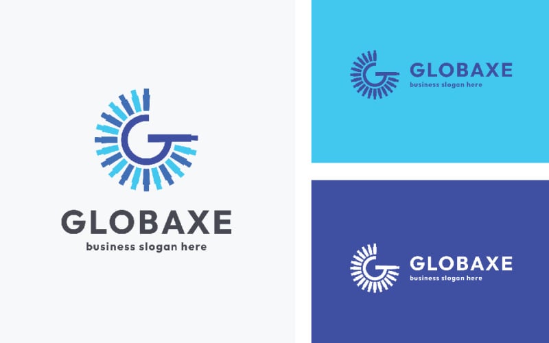 globaxe letter g logo template original