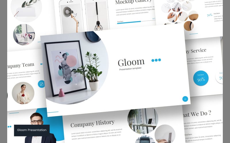 gloom powerpoint template original