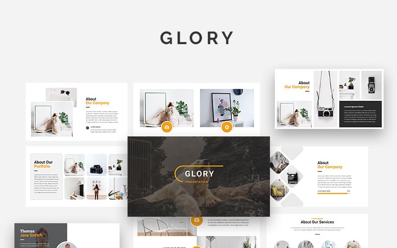 glory creative powerpoint template original