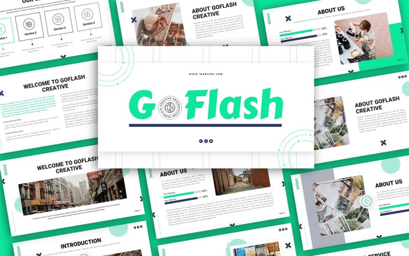 goflash creative multipurpose powerpoint presentation template original