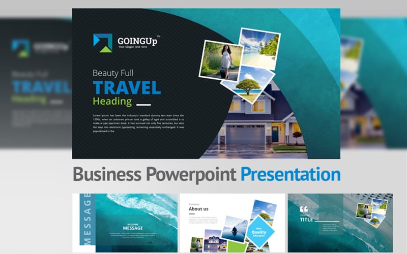 goingup powerpoint template original