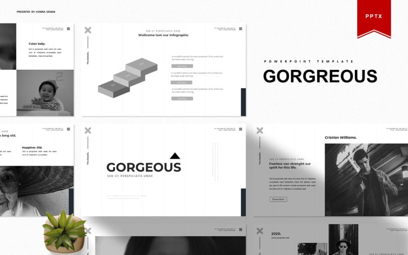goregeous powerpoint template original