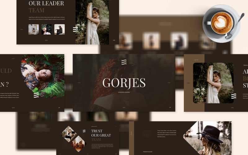gorjes bohemian style powerpoint original