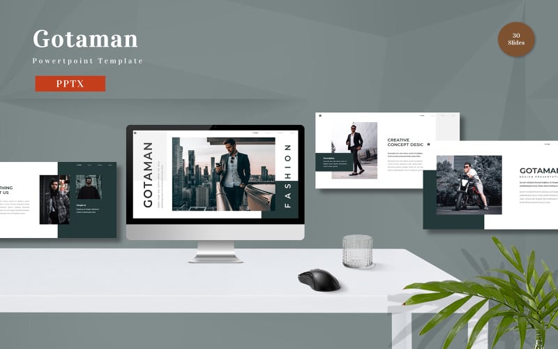 gotaman powerpoint template original