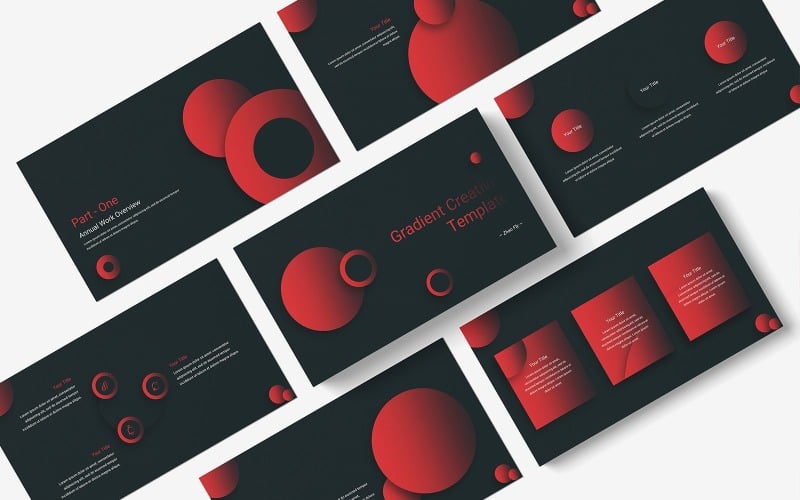 gradient creative powerpoint template original