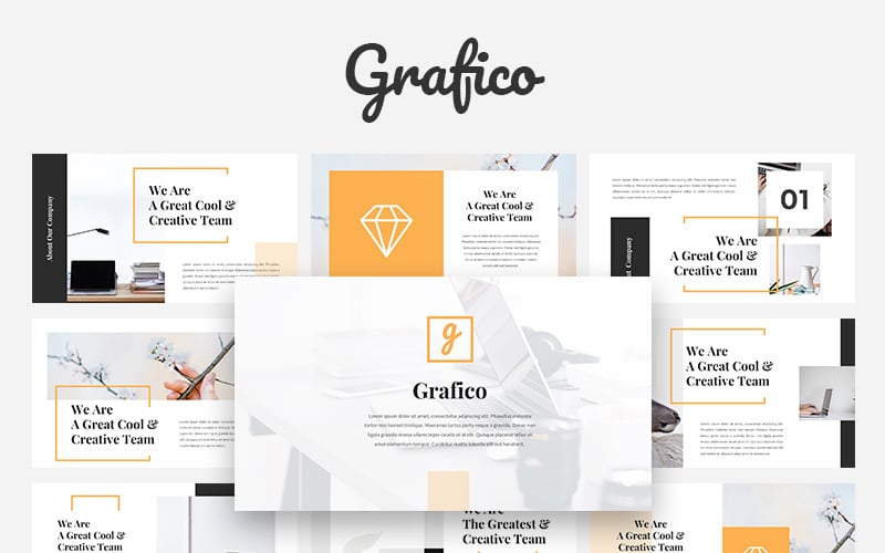 grafico creative powerpoint template original