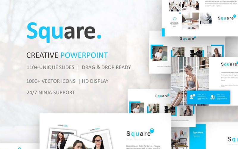 graphics responsive powerpoint template original