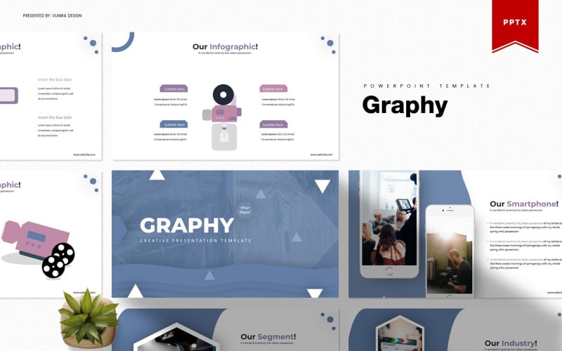 graphy powerpoint template original