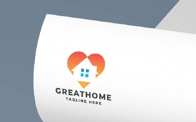 great home logo pro template original