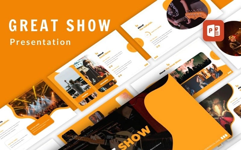 great show event organizer presentation powerpoint original