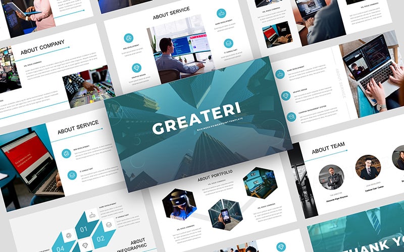 greateri business powerpoint template original