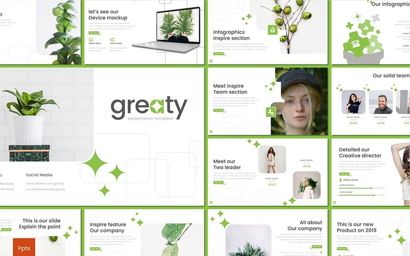 greaty powerpoint template original