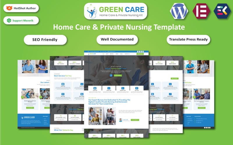 green care home care amp private nursing wordpress elementor template original