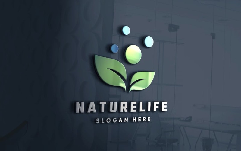 green nature life pro logo original