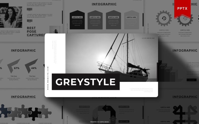 greystyle powerpoint template original