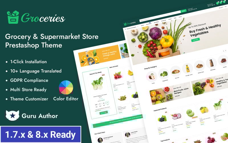 groceries multipurpose grocery amp supermarket store prestashop responsive theme original
