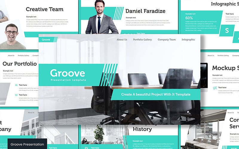 groove powerpoint template original