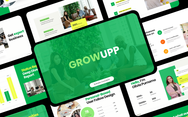 growup business presentation original