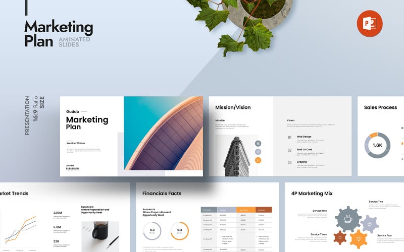 guddo marketing plan template original