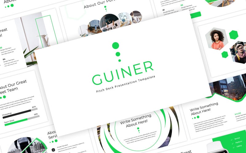 guiner pitch deck powerpoint original