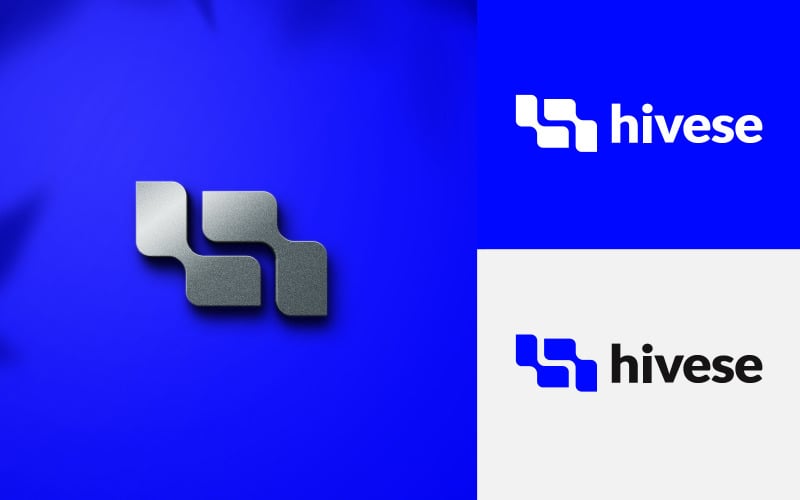 h letter modern symbol logo design original