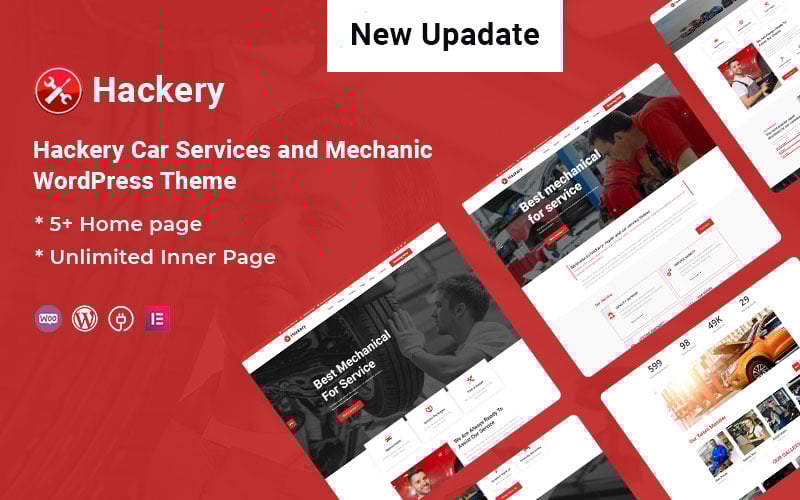 hackery car services and mechanic wordpress theme original
