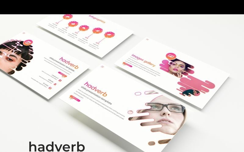 hadverb powerpoint template original