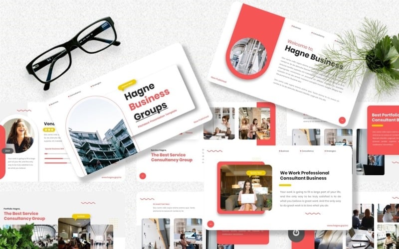 hagne pitch deck powerpoint template original