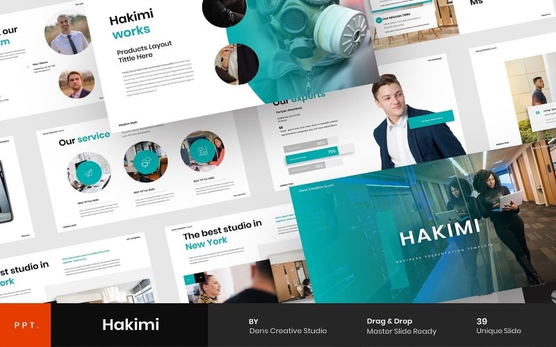 hakimi business powerpoint template original