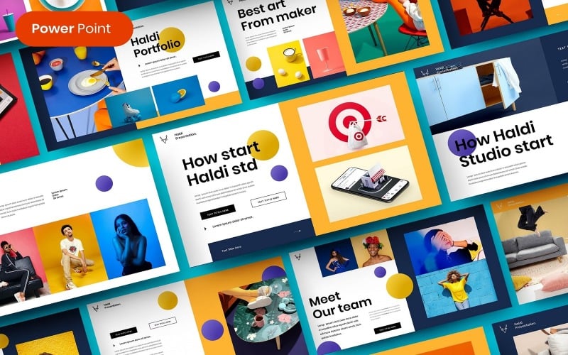 haldi busines powerpoint template original