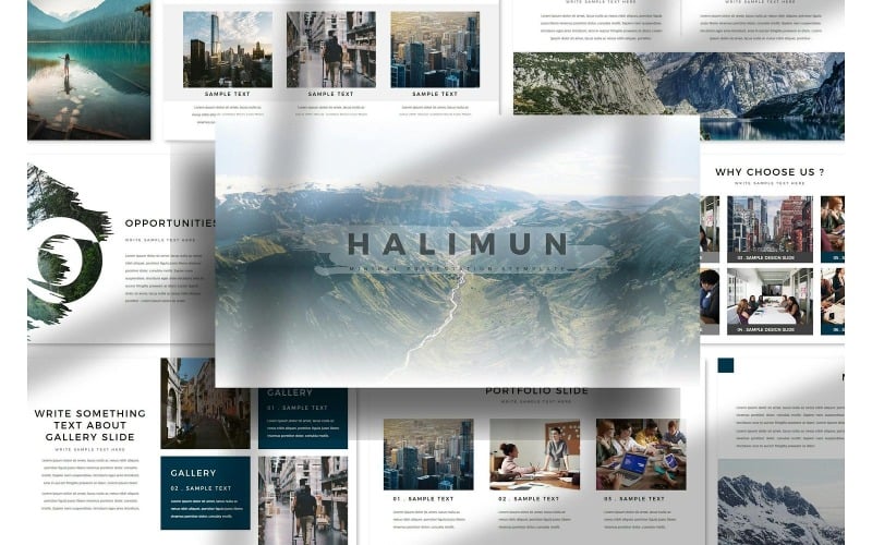 halimun powerpoint presentation templates original