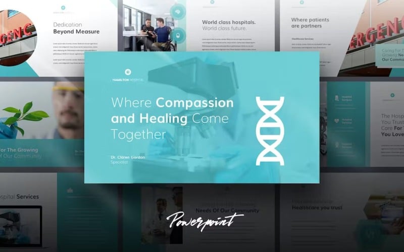hamilton medical theme powerpoint original