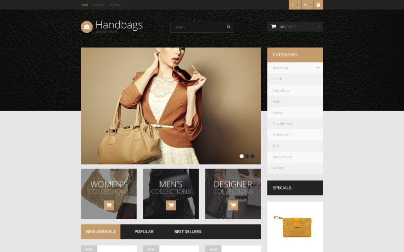 handbag boutique prestashop theme original
