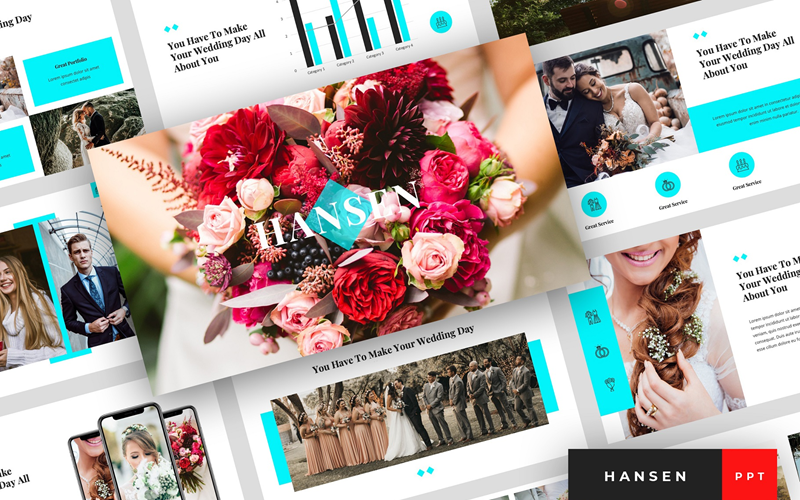 hansen wedding presentation powerpoint template original
