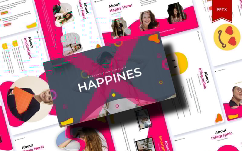 happines powerpoint template original