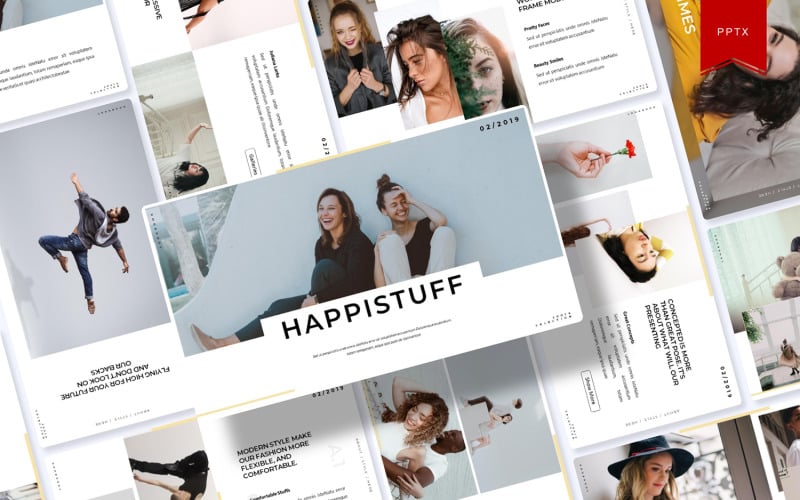 happistuff powerpoint template original