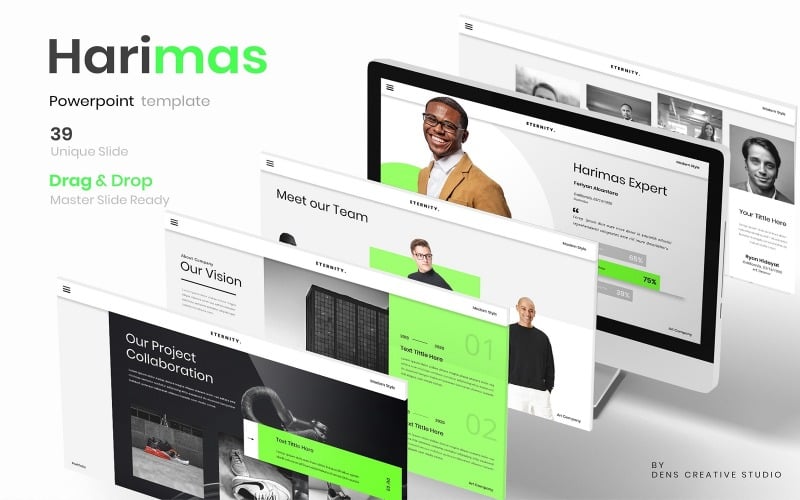 harimas busines powerpoint template original