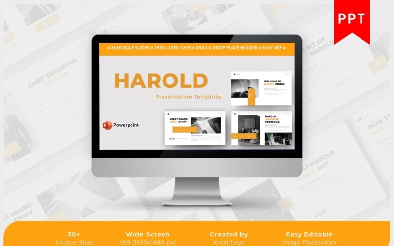 harold business powerpoint template original
