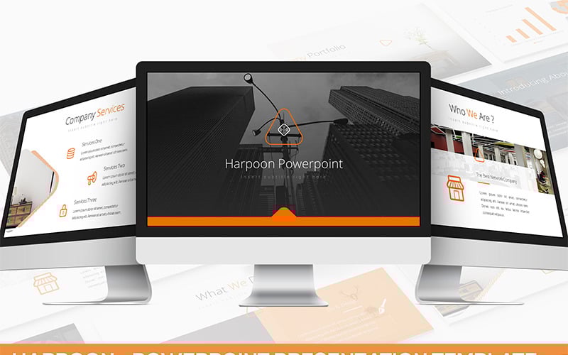 harpoon presentation powerpoint template original