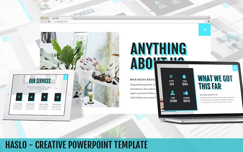 haslo creative powerpoint template original
