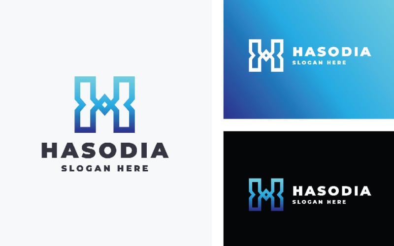 hasodia letter h company logo original
