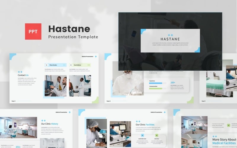 hastane medical powerpoint template original