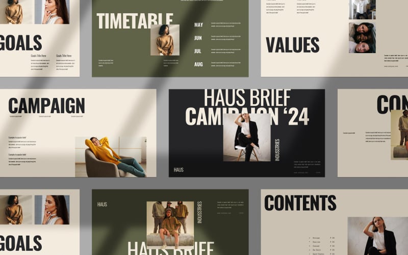 haus creative brief presentation original