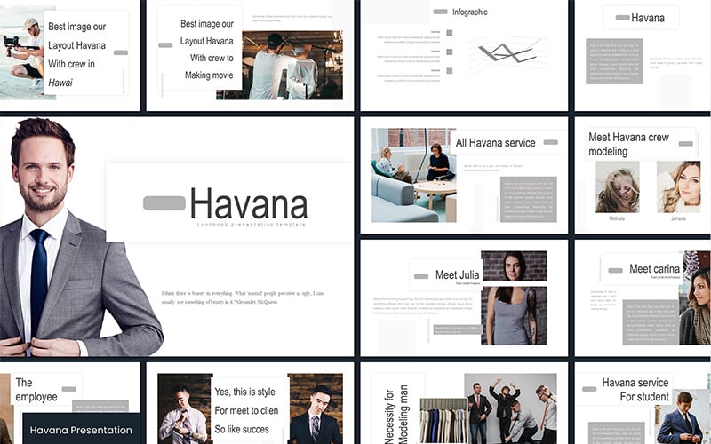 havana powerpoint template original