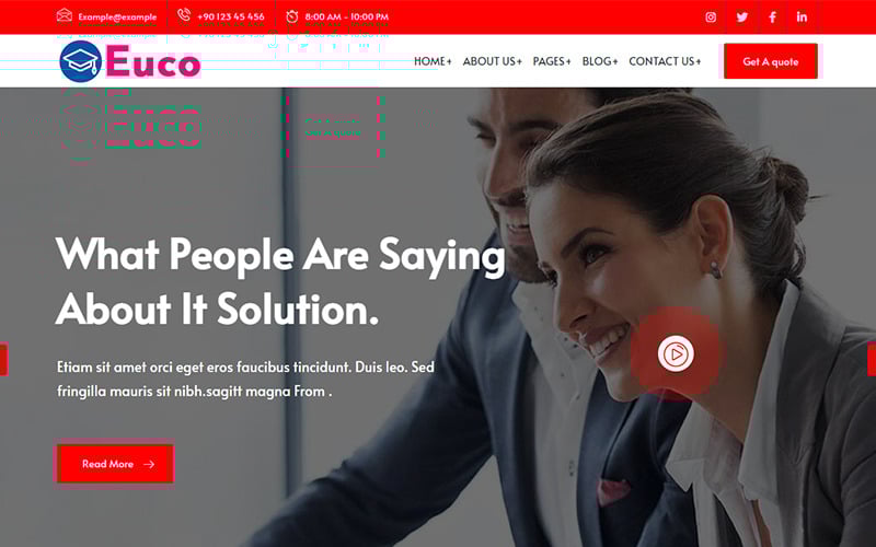 hazom it solutions amp digital marketing agency wordpress theme original